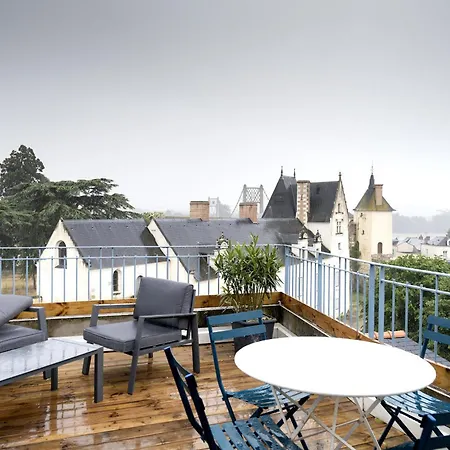Grand Terrasse Vue Loire Et Chateau D'ancenis דירה