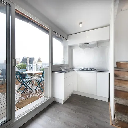 شقة Grand Terrasse Vue Loire Et Chateau D'ancenis *